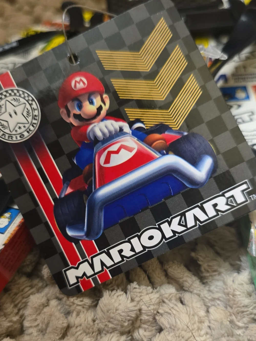 New Nintendo Mario Kart Kids Size L 2-3 Racer Graphics Flip Flops